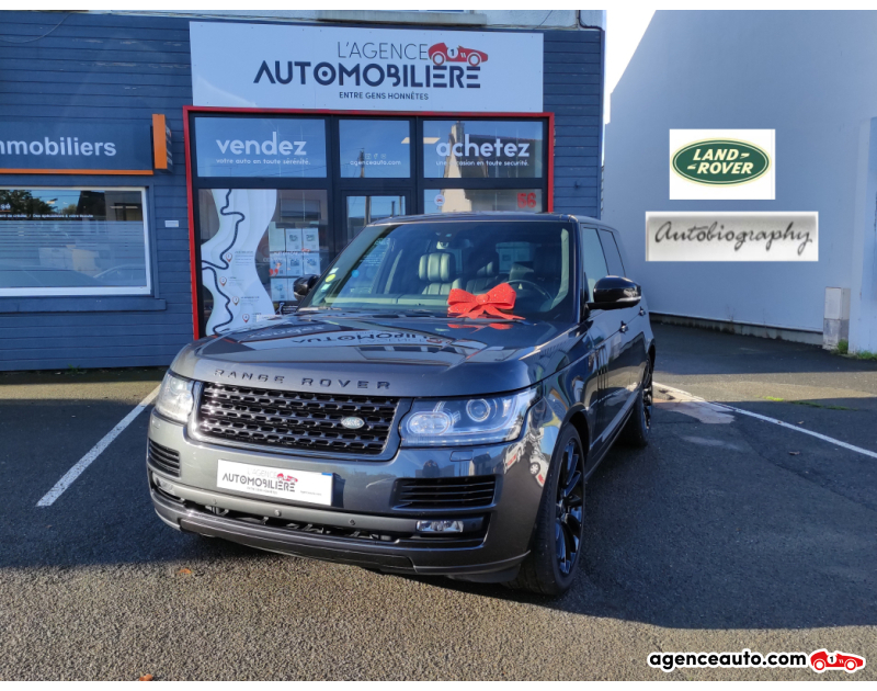 Achat voiture occasion, Auto occasion pas cher | Agence Auto Land Rover Range Rover 4.4 32V 340 cv SDV8 Autobiography Gris Année 2015 Automatique Diesel