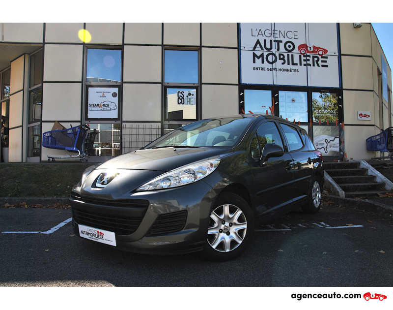 Achat voiture occasion, Auto occasion pas cher | Agence Auto Peugeot 207 207 SW 1.6 HDI 90 Active Gris Année 2009 Manuelle Diesel
