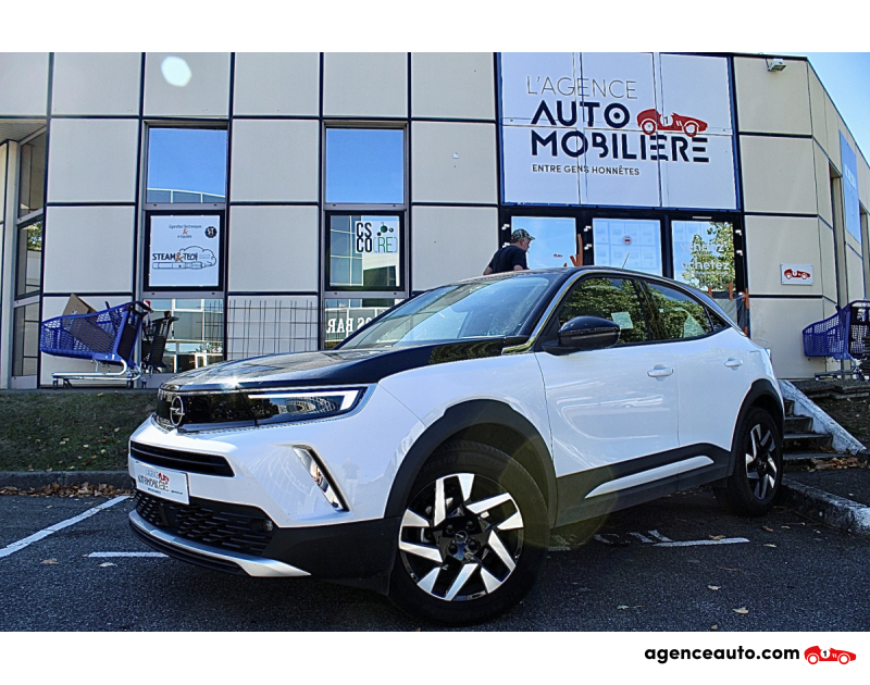 Gebrauchtwagenkauf, Günstige Gebrauchtwagen | Automobilienagentur Opel Mokka 1.2 TURBO 130 CV ELEGANCE BA Blanc Jahr 2021 Automatique Essence