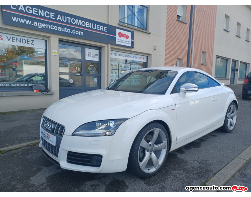 Achat voiture occasion, Auto occasion pas cher | Agence Auto Audi TT 2.0 TDI 170 QUATTRO SLINE GARANTIE 12 MOIS Blanc Année 2008 Manuelle Diesel