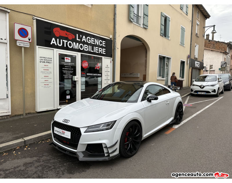 Achat voiture occasion, Auto occasion pas cher | Agence Auto Audi TT RS-R ABT POWER S 1/50 500 cv 2.5 TFSi Quattro Blanc Année 2016 Automatique Essence