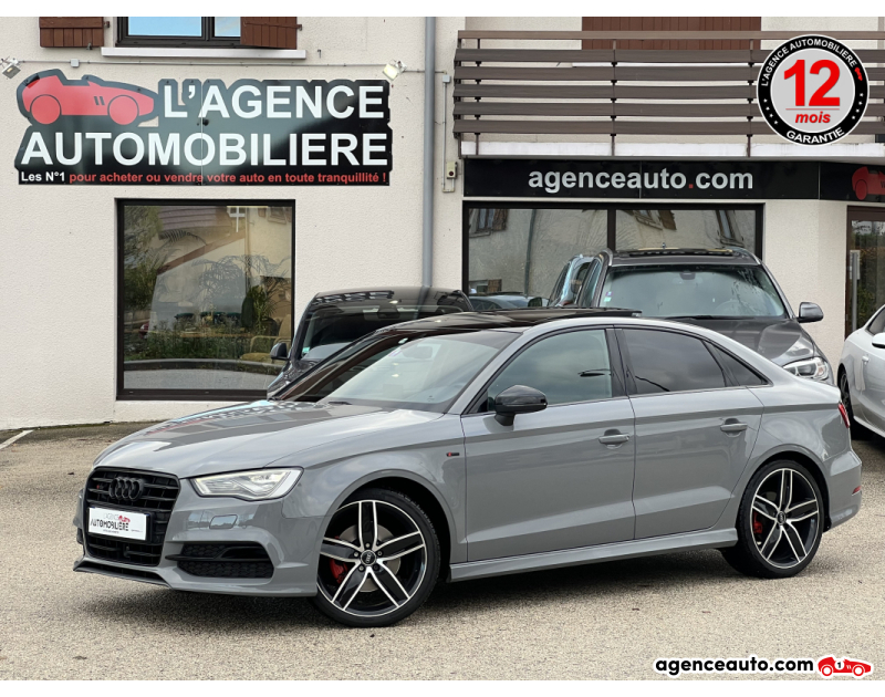 Compra de Coches Usados, Coches Usados Baratos %'|'% Agence Auto Audi A3 2.0 tdi 184 QUATTRO S-TRONIC S-LINE SEDAN Gris Año 2017 Automatique Diesel
