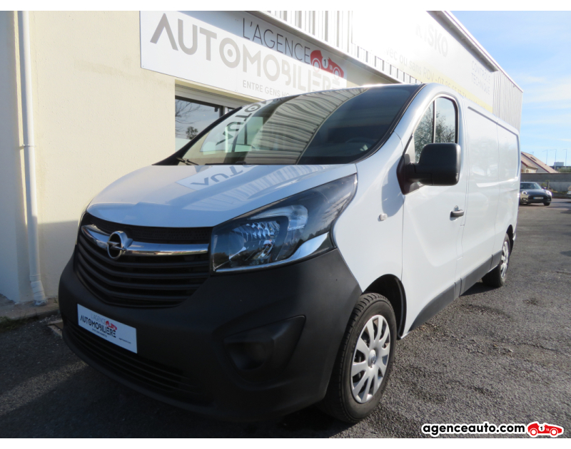 Aankoop Gebruikte Auto, Goedkope Gebruikte Auto | Agence Auto Opel Vivaro FG Pack Clim+ 1.6 CDTI L2H1 120cv Blanc Jaar 2018 Manuelle Diesel