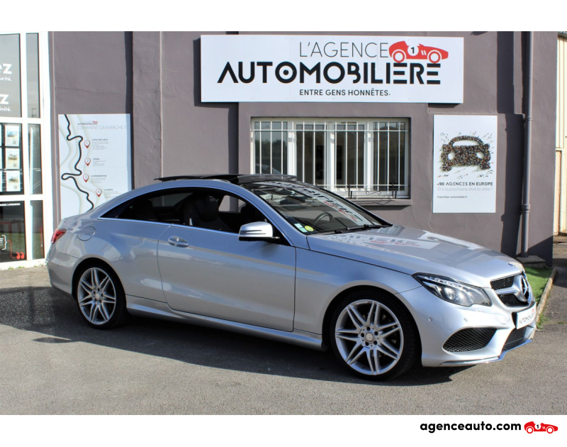 Achat voiture occasion, Auto occasion pas cher | Agence Auto Mercedes Classe E 258 cv -350 - 3.0- FASCINATION Argent Année 2017 Automatique Diesel