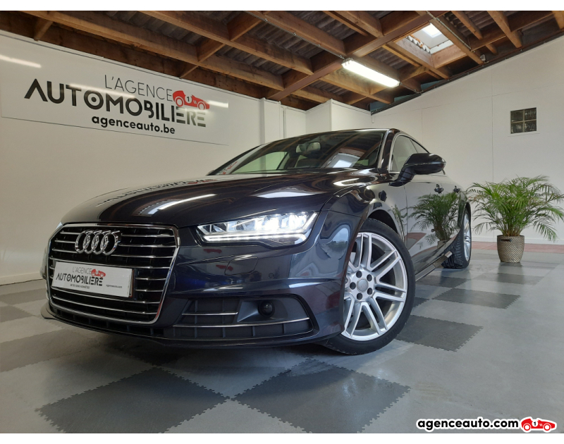 Achat voiture occasion, Auto occasion pas cher | Agence Auto Audi A7 1.8 TFSI ultra Sportback 190Ch Boite S-tronic/ Garantie 12 Mois Bleu Année 2017 Automatique Essence