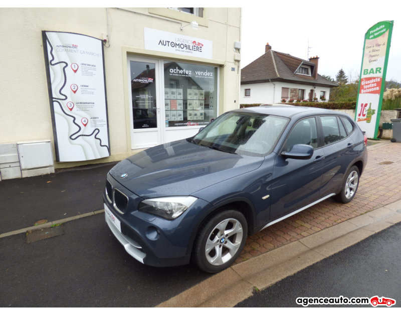 Achat voiture occasion, Auto occasion pas cher | Agence Auto Bmw X1 20d 175 Confort Sdrive 2,0d 16V DPF BVA E84 Bleu Année 2011 Automatique Diesel
