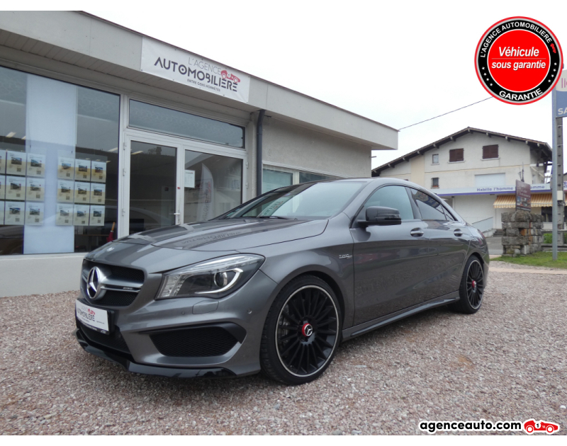 Acquisto Auto Usate, Auto Usate Economiche | Agenzia Automobiliare Mercedes Classe CLA COUPE 45 380 AMG 4MATIC 7G-DCT BVA Gris Anno 2016 Automatique Essence