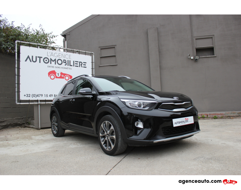 Achat voiture occasion, Auto occasion pas cher | Agence Auto Kia Stonic 1.4i Fusion ISG Noir Année 2019 Manuelle Essence