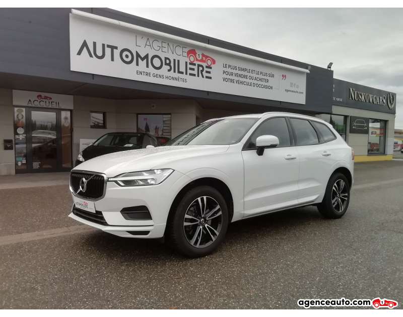 Achat voiture occasion, Auto occasion pas cher | Agence Auto Volvo XC60 MOMENTUM D4 AWD 190CV Blanc Année 2018 Manuelle Diesel