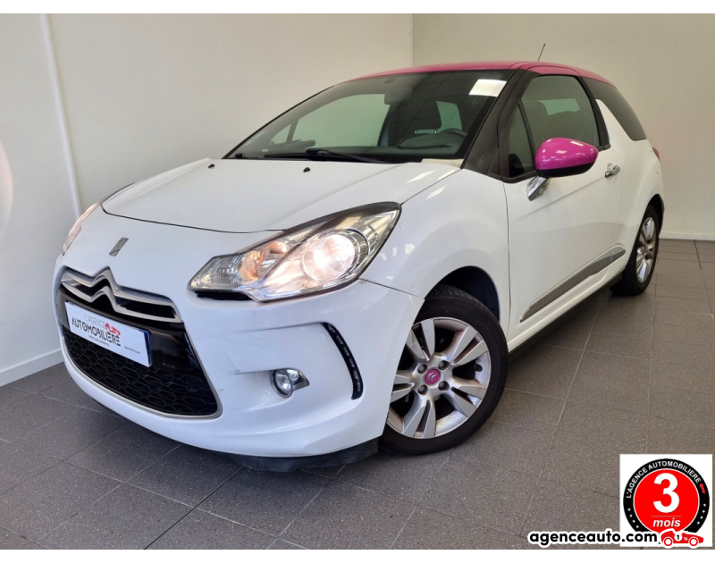 Achat voiture occasion, Auto occasion pas cher | Agence Auto Citroen DS DS3 1.6 VTI AIRDREAM 120CV SO CHIC Blanc Année 2011 Manuelle Essence