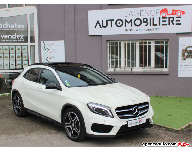 Achat voiture occasion, Auto occasion pas cher | Agence Auto Mercedes Classe GLA 170 cv 220 2.1 CDi 16V 4MATIC 7G-DCT Blanc Année 2014 Automatique Diesel