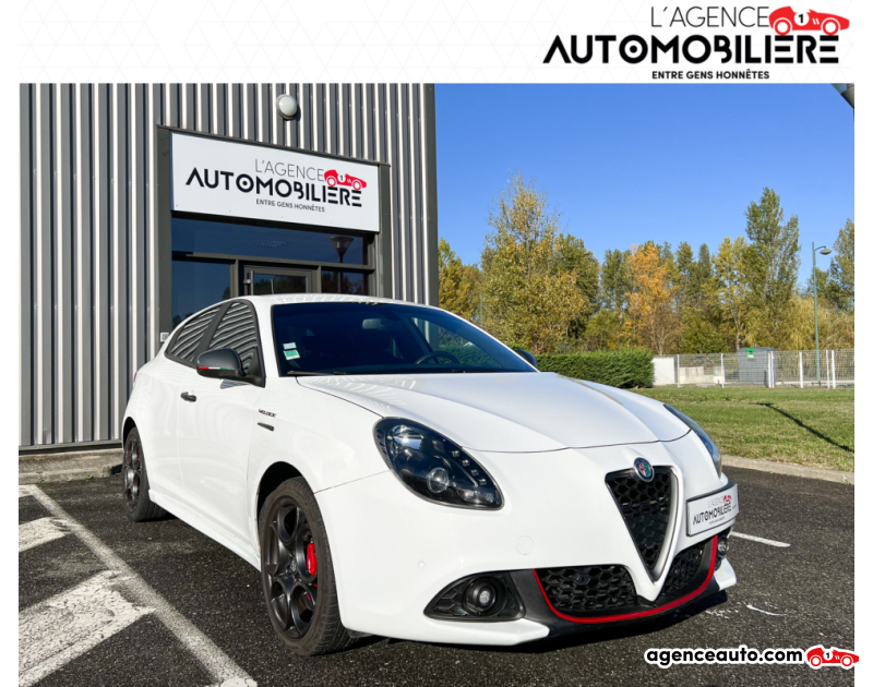 Gebrauchtwagenkauf, Günstige Gebrauchtwagen | Automobilienagentur Alfa Romeo Giulietta III 1.4 FINITION IMOLA 150CV Blanc Jahr 2018 Manuelle Essence