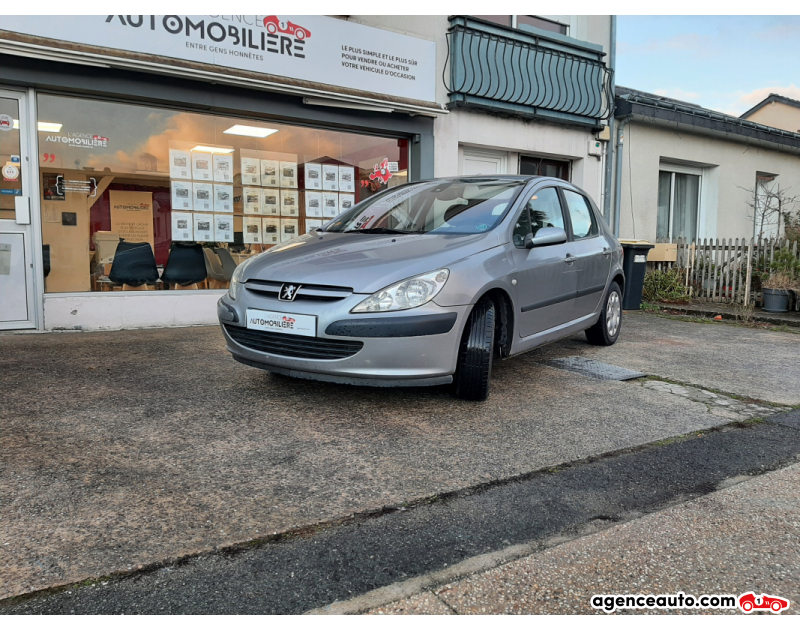 Achat voiture occasion, Auto occasion pas cher | Agence Auto Peugeot 307 1.6 VTI 110 ch Pack Premium Gris Année 2004 Manuelle Essence