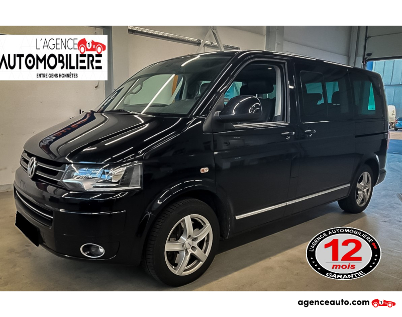 Achat voiture occasion, Auto occasion pas cher | Agence Auto Volkswagen Multivan 2.0 TDI Highline 180 Noir Année 2013 Manuelle Diesel