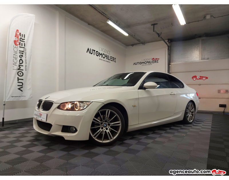 Achat voiture occasion, Auto occasion pas cher | Agence Auto Bmw Série 3 (E92) COUPE 320I 156 CH PACK M Blanc Année 2007 Manuelle Essence