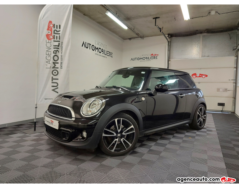 Compra de Coches Usados, Coches Usados Baratos %'|'% Agence Auto Mini Cooper II (2) 2.0 SD 143 COOPER PACK RED HOT CHILI BVA6 + OPTION Noir Año 2013 Automatique Diesel
