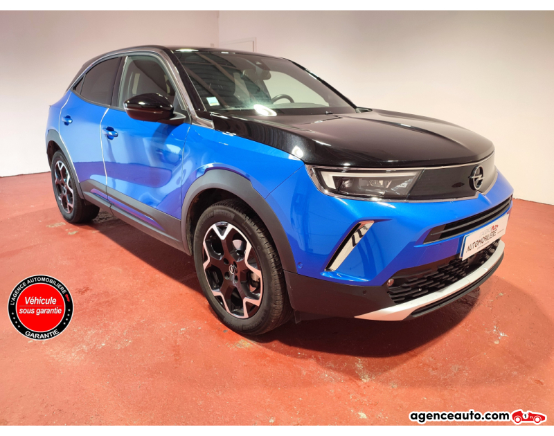 Achat voiture occasion, Auto occasion pas cher | Agence Auto Opel Mokka 1.2 Turbo 130 CH BVA8 Ultimate Bleu Année 2021 Automatique Essence