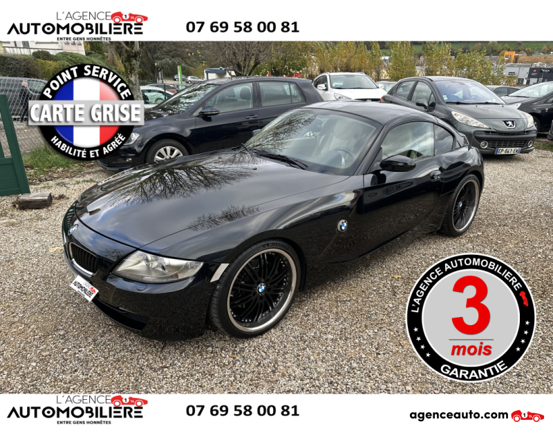 Achat voiture occasion, Auto occasion pas cher | Agence Auto Bmw Z4 3.0 si 265cv Noir Année 2007 Manuelle Essence