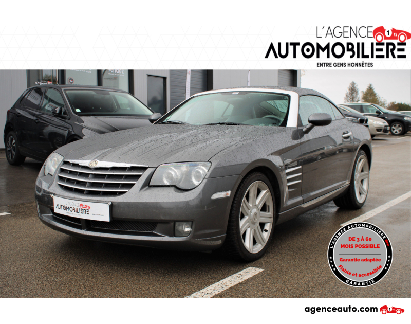 Compra de Coches Usados, Coches Usados Baratos %'|'% Agence Auto Chrysler Crossfire 3.2  V6 Coupé 218cv Limited Premium Argent Año 2004 Automatique Essence