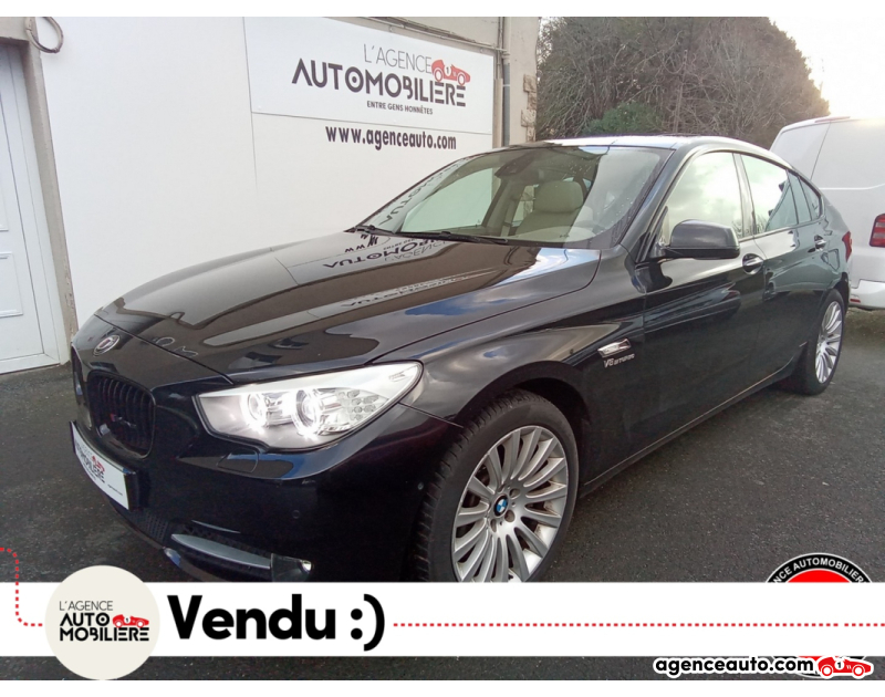 Achat voiture occasion, Auto occasion pas cher | Agence Auto Bmw Série 5 550I GT V8 4.4 408 PACK EXCLUSIVE BVA Noir Année 2010 Automatique Essence