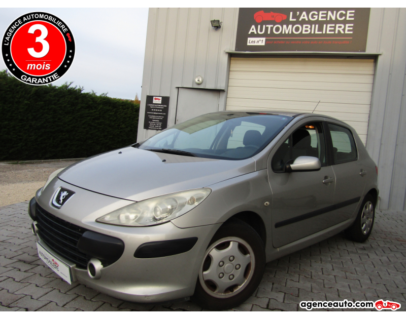 Gebrauchtwagenkauf, Günstige Gebrauchtwagen | Automobilienagentur Peugeot 307 1.4 16v confort 90 CV Gris Jahr 2005 Manuelle Essence