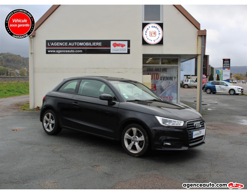 Aankoop Gebruikte Auto, Goedkope Gebruikte Auto | Agence Auto Audi A1 1.4 TDI 90 ch ultra Ambiente Noir Jaar 2015 Manuelle Diesel