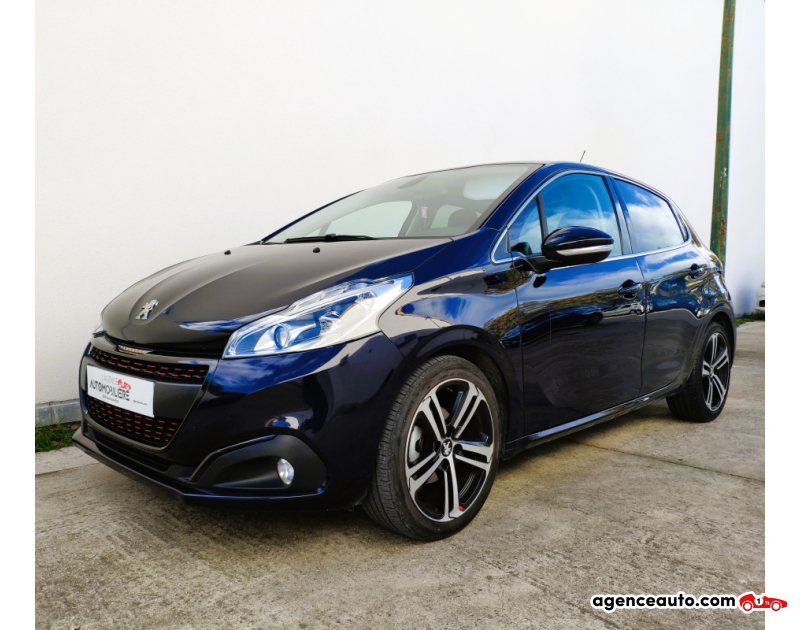 Achat voiture occasion, Auto occasion pas cher | Agence Auto Peugeot 208 1.5 BLUE HDI 100 GT LINE Bleu Année 2019 Manuelle Diesel