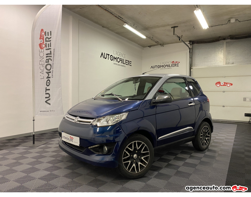 Achat voiture occasion, Auto occasion pas cher | Agence Auto Aixam City DIESEL BVA Bleu Année 2015 Automatique Diesel