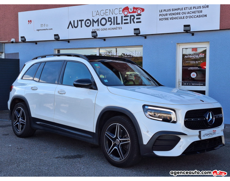 Achat voiture occasion, Auto occasion pas cher | Agence Auto Mercedes GLB 200D 150CH AMG LINE 8G-DCT Blanc Année 2020 Automatique Diesel