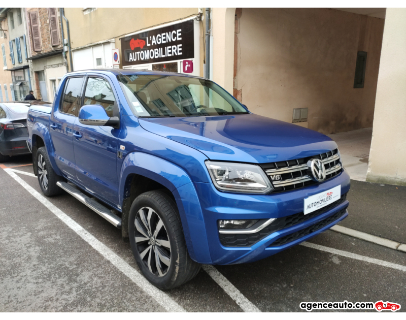 Gebrauchtwagenkauf, Günstige Gebrauchtwagen | Automobilienagentur Volkswagen Amarok Phase 2 Double Cabine 3.0 TDi V6 4Motion 225 cv - ATTELAGE Bleu Jahr 2016 Automatique Diesel