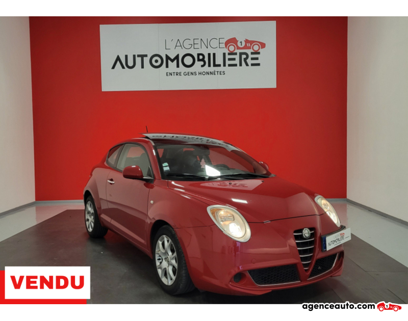 Achat voiture occasion, Auto occasion pas cher | Agence Auto Alfa Romeo Mito 1.4 MPI MULTIAIR 105 DISTINCTIVE START-STOP + TOIT OUVRANT Rouge Année 2009 Manuelle Essence