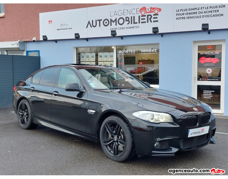 Achat voiture occasion, Auto occasion pas cher | Agence Auto Bmw Série 5 550I XDRIVE V8 BITURBO 407CH FRANCAISE Noir Année 2011 Automatique Essence