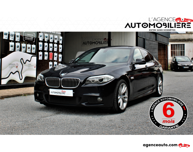 Achat voiture occasion, Auto occasion pas cher | Agence Auto Bmw Série 5 530 D 245 LUXE BVA PACK M Noir Année 2011 Automatique Diesel