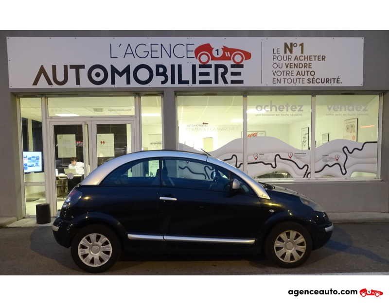 Compra de Coches Usados, Coches Usados Baratos %'|'% Agence Auto Citroen C3 Pluriel TRANSAT 1.4 HDi 70CV 1ére main Noir Año 2010 Manuelle Diesel