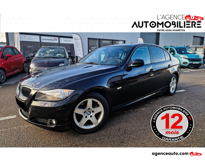 Compra de Coches Usados, Coches Usados Baratos %'|'% Agence Auto Bmw Série 3 320i 170cv E90 Noir Año 2009 Manuelle Essence