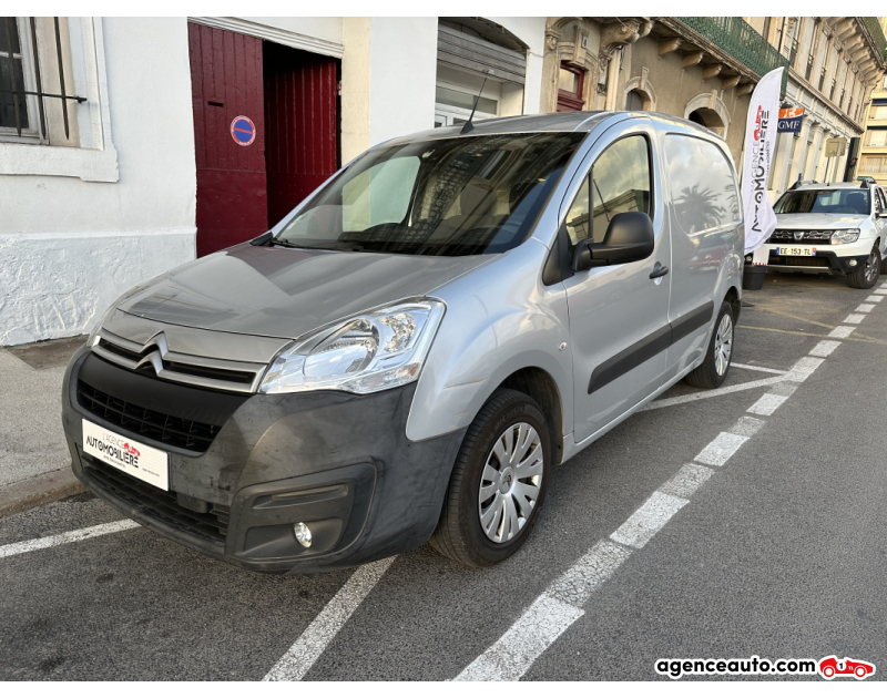 Aankoop Gebruikte Auto, Goedkope Gebruikte Auto | Agence Auto Citroen Berlingo Phase 2 L1 600kg 1.6 Blue HDi FAP ETG6 S&S 99 cv Gris Jaar 2016 Automatique Diesel