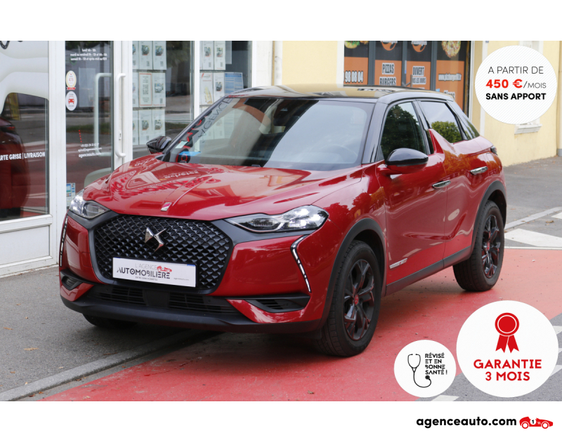 Acquisto Auto Usate, Auto Usate Economiche | Agenzia Automobiliare DS DS 3 1.5 Blue HDI 100 Performance line BVM6 (CarPlay, ACC, Caméra de recul,...) Rouge Anno 2020 Manuelle Diesel