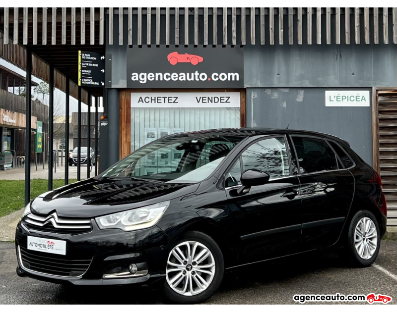 Achat voiture occasion, Auto occasion pas cher | Agence Auto Citroen C4 1.6 e-HDi 115 Millenium ETG6 Noir Année 2015 Automatique Diesel