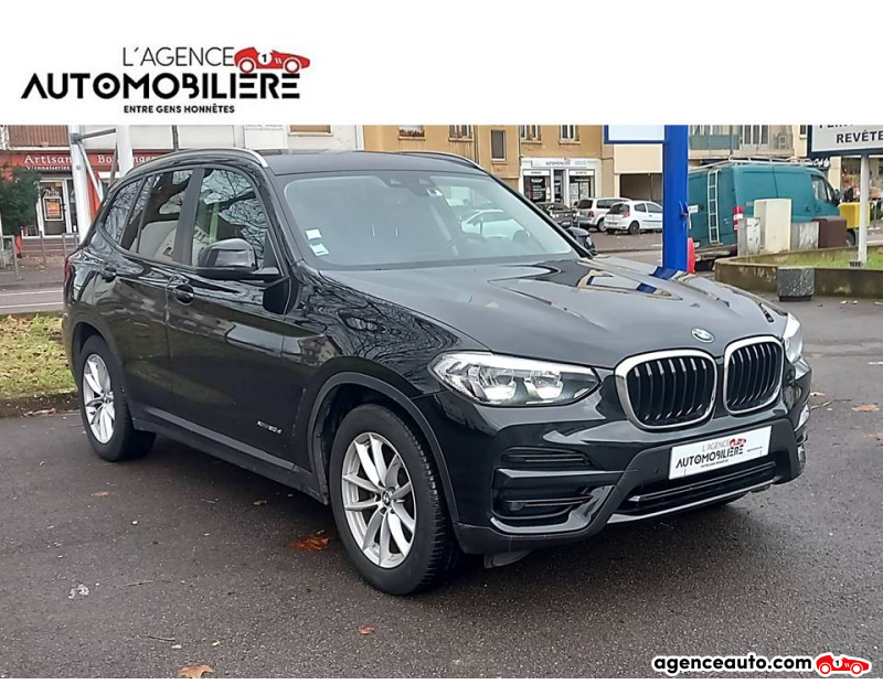 Achat voiture occasion, Auto occasion pas cher | Agence Auto Bmw X3 X-Drive 20D 190Ch Luxe Noir Année 2018 Automatique Diesel