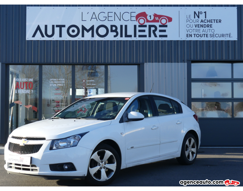 Compra de Coches Usados, Coches Usados Baratos %'|'% Agence Auto Chevrolet Cruze Chevrolet Cruze  1.8 i 16V 141 cv Blanc Año 2012 Manuelle Essence
