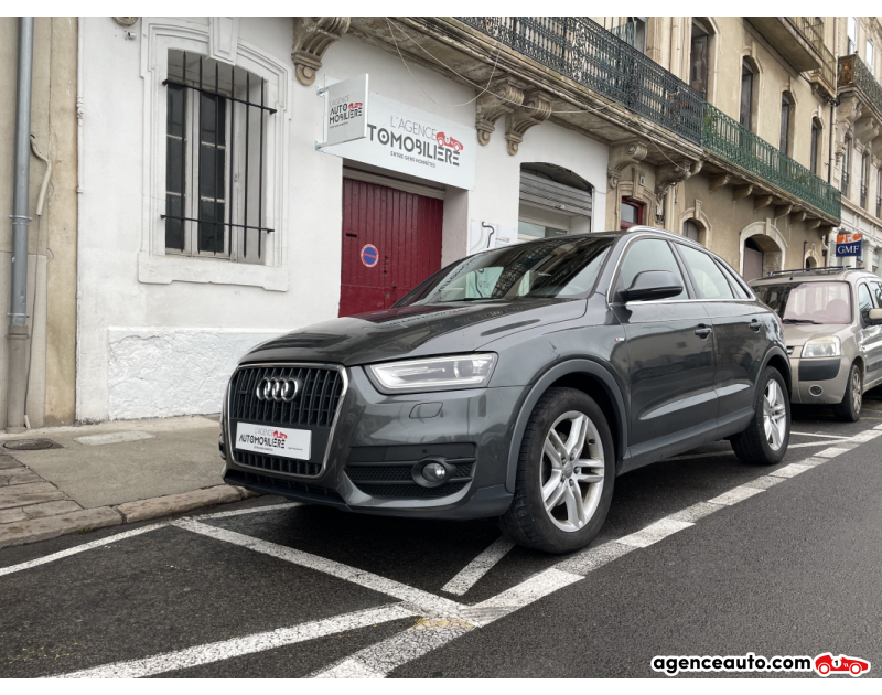 Compra de Carros Usados, Carros Usados Baratos | Auto Immo Audi Q3 2.0 TDI 175 S-LINE QUATTRO S-TRONIC BVA Gris Ano 2014 Automatique Diesel