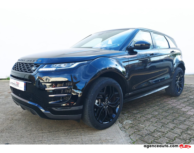 Achat voiture occasion, Auto occasion pas cher | Agence Auto Land Rover Range Rover Evoque 2.0 D150 HYBRID 150 MHEV R-DYNAMIC SE 4WD BVA Noir Année 2020 Automatique Diesel