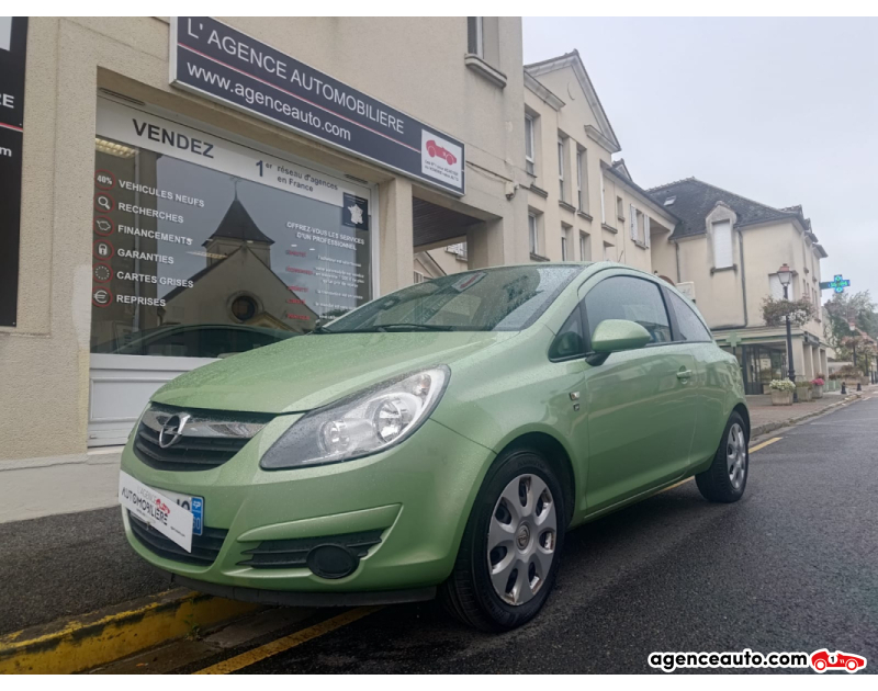 Achat voiture occasion, Auto occasion pas cher | Agence Auto Opel Corsa 1.2 TWINPORT 85 CV EDITION SUPERBE! Vert Année 2010 Manuelle Essence