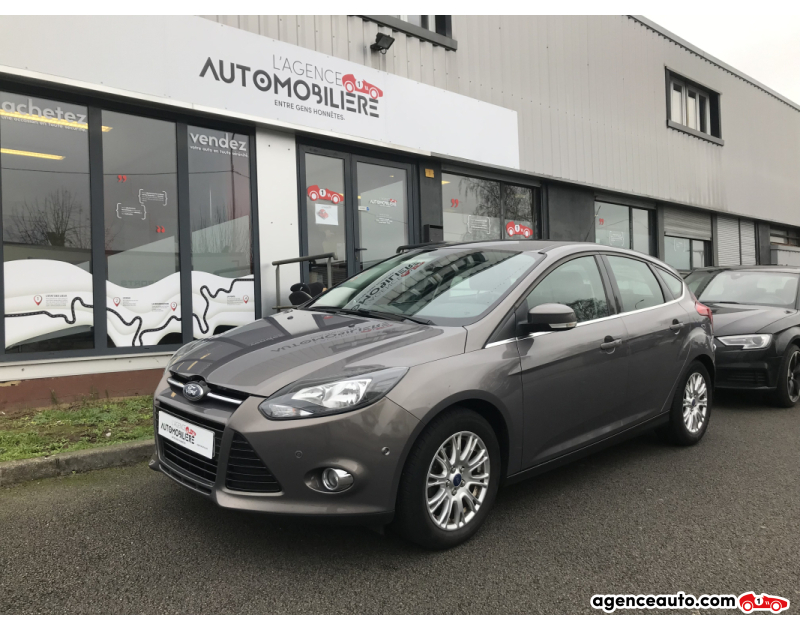 Compra de Coches Usados, Coches Usados Baratos %'|'% Agence Auto Ford Focus 1.6 TI 105 CH TITANIUM 2 EME MAIN Gris Año 2011 Manuelle Essence