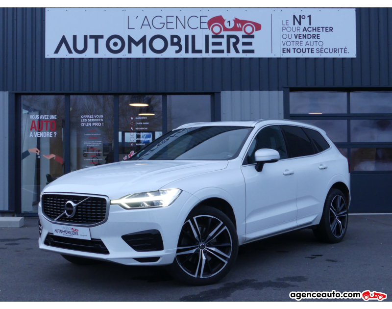 Compra de Coches Usados, Coches Usados Baratos %'|'% Agence Auto Volvo XC60 VOLVO XC 60 R DESIGN D4 190CV AWD Blanc Año 2018 Automatique Diesel