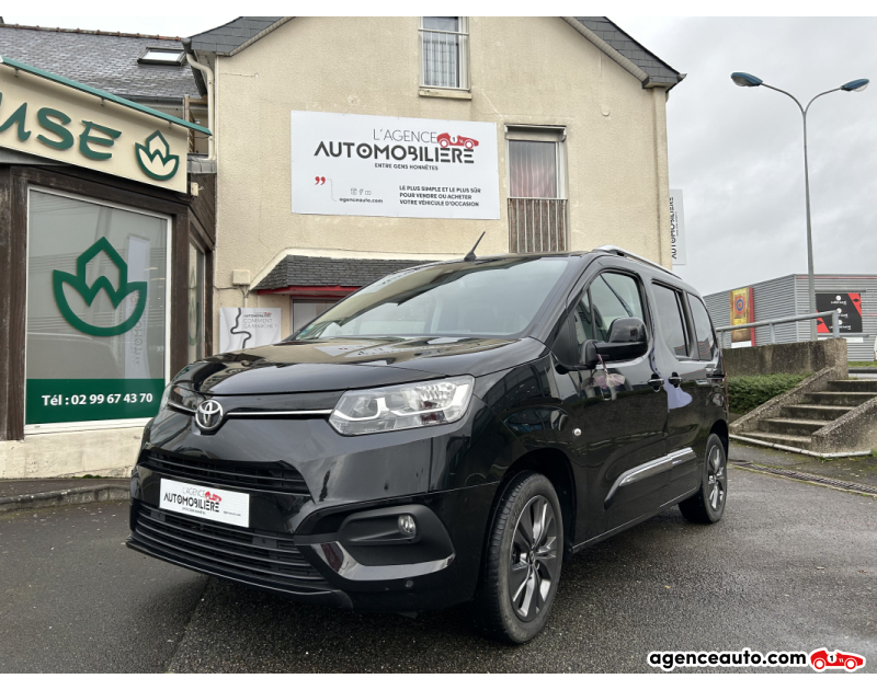 Compra de Coches Usados, Coches Usados Baratos %'|'% Agence Auto Toyota PROACE 1.5 D4D 100 CH DESIGN PROACE CITY Noir Año 2022 Manuelle Diesel