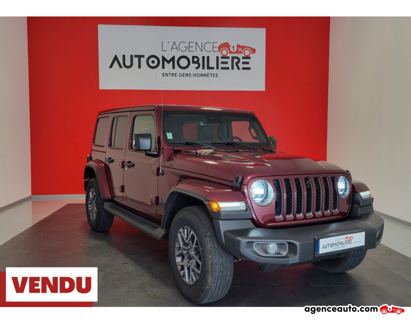 Compra de Coches Usados, Coches Usados Baratos %'|'% Agence Auto Jeep Wrangler UNLIMITED 2.0I T 272 SAHARA BVA HYBRIDE 80TH Bordeaux Año 2021 Automatique Essence