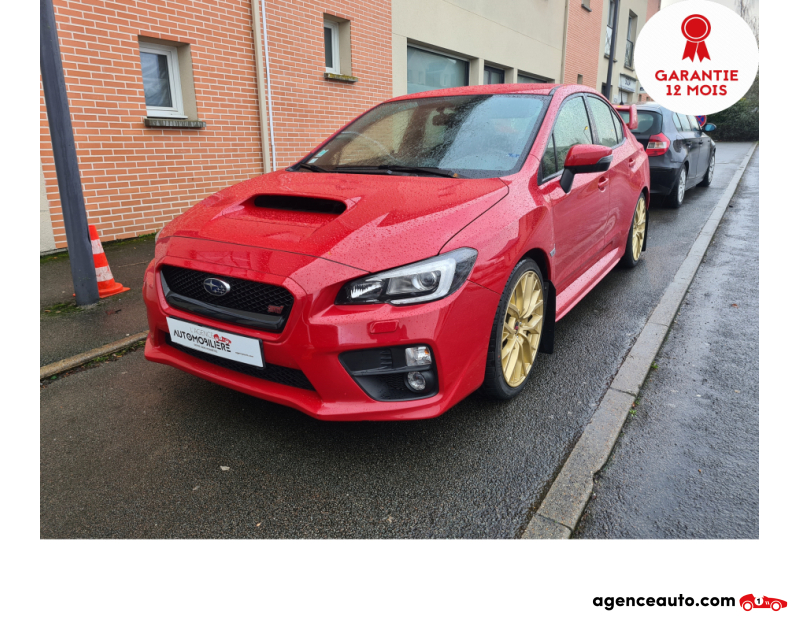Gebrauchtwagenkauf, Günstige Gebrauchtwagen | Automobilienagentur Subaru Impreza III 2.5 WRX STI S AILERON Rouge Jahr 2014 Manuelle Essence