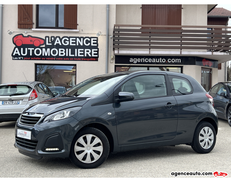 Achat voiture occasion, Auto occasion pas cher | Agence Auto Peugeot 108 1.0 VTi 68 CV ACTIVE Gris Année 2016 Manuelle Essence
