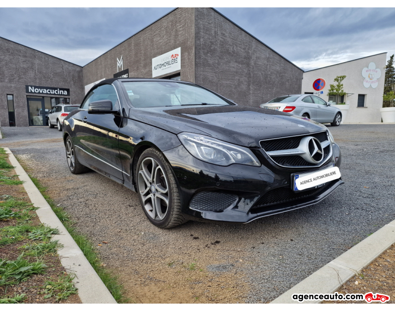 Achat voiture occasion, Auto occasion pas cher | Agence Auto Mercedes Classe E CABRIOLET 250 CDI SPORTLINE 7G-TRONIC BVA Noir Année 2014 Automatique Diesel